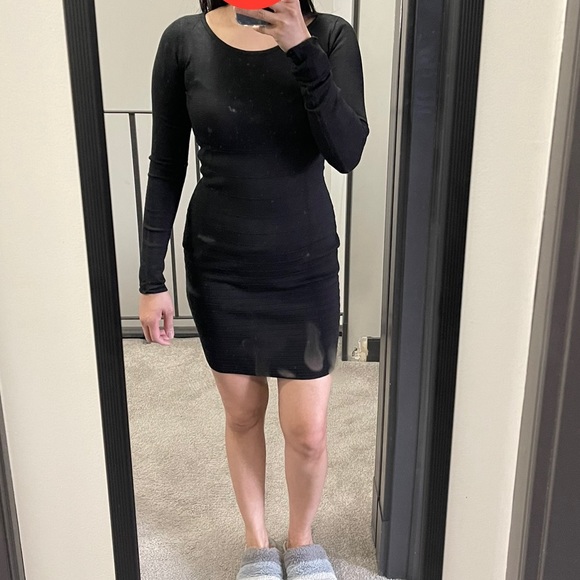 Promod Knit Bandage long Sleeve Dress - Small -NWOT - Picture 6 of 6